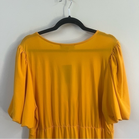 *NEW* Eloquii Tie Front Tulip Hem Dress - Picture 10 of 12